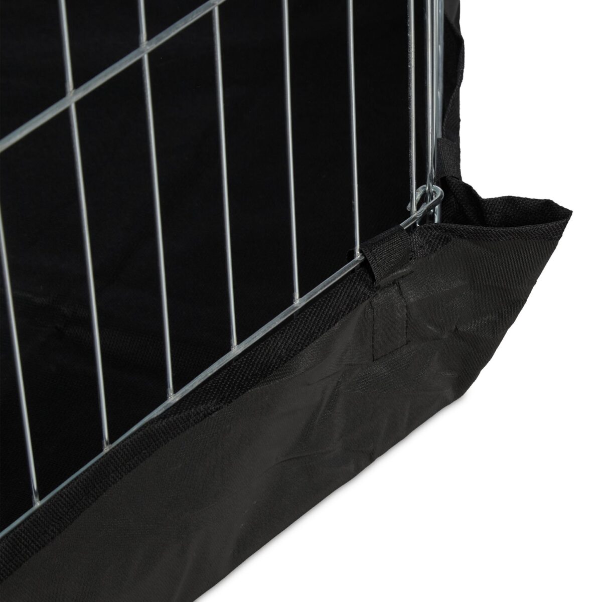 Tarc pentru iepuri si rozatoare, usa cu incuietoare, plasa si prelata, 60 x 150 x 150 cm - imagine 8