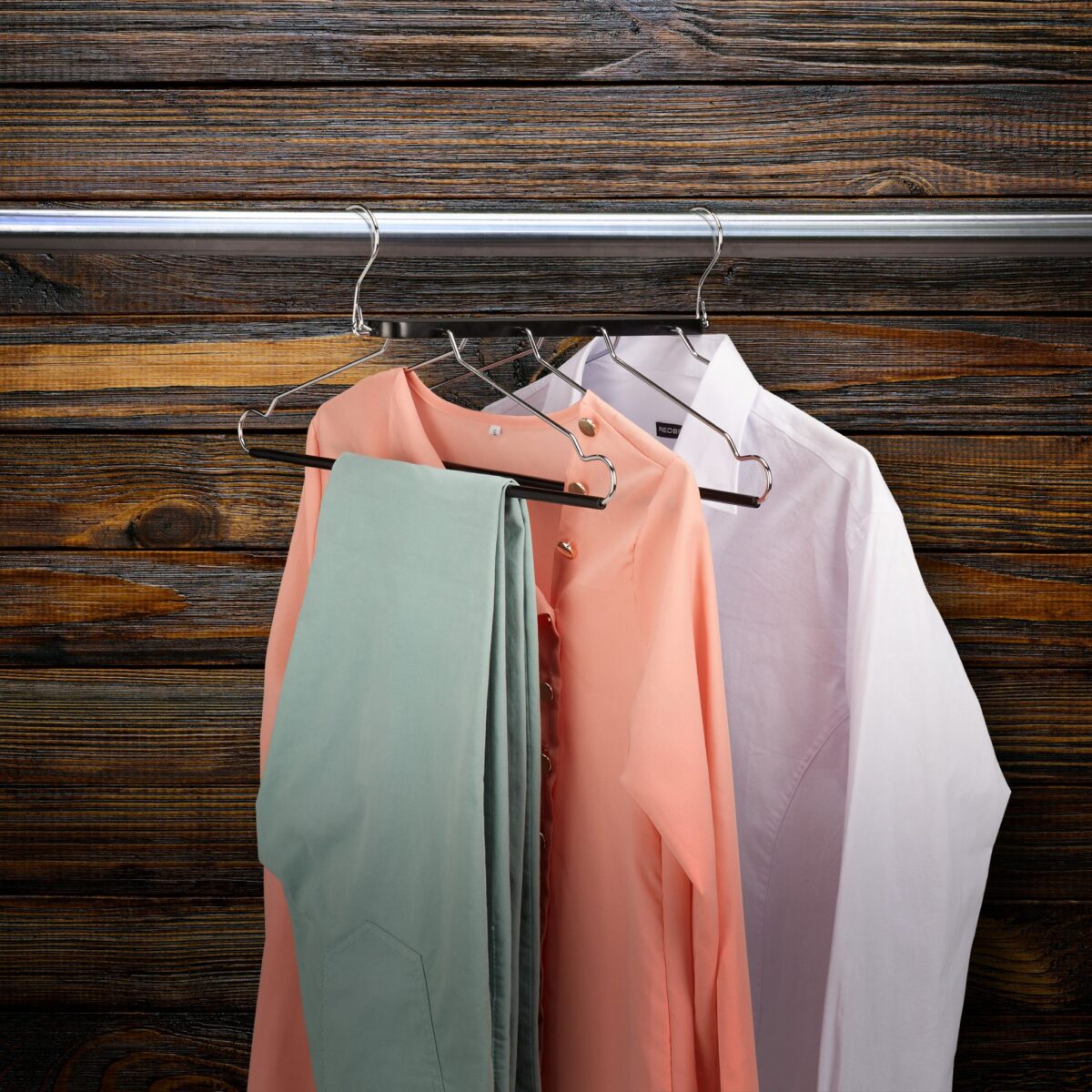 Suport 4 in 1, umeras cu 4 suporturi pentru pantaloni, Relaxdays - imagine 5