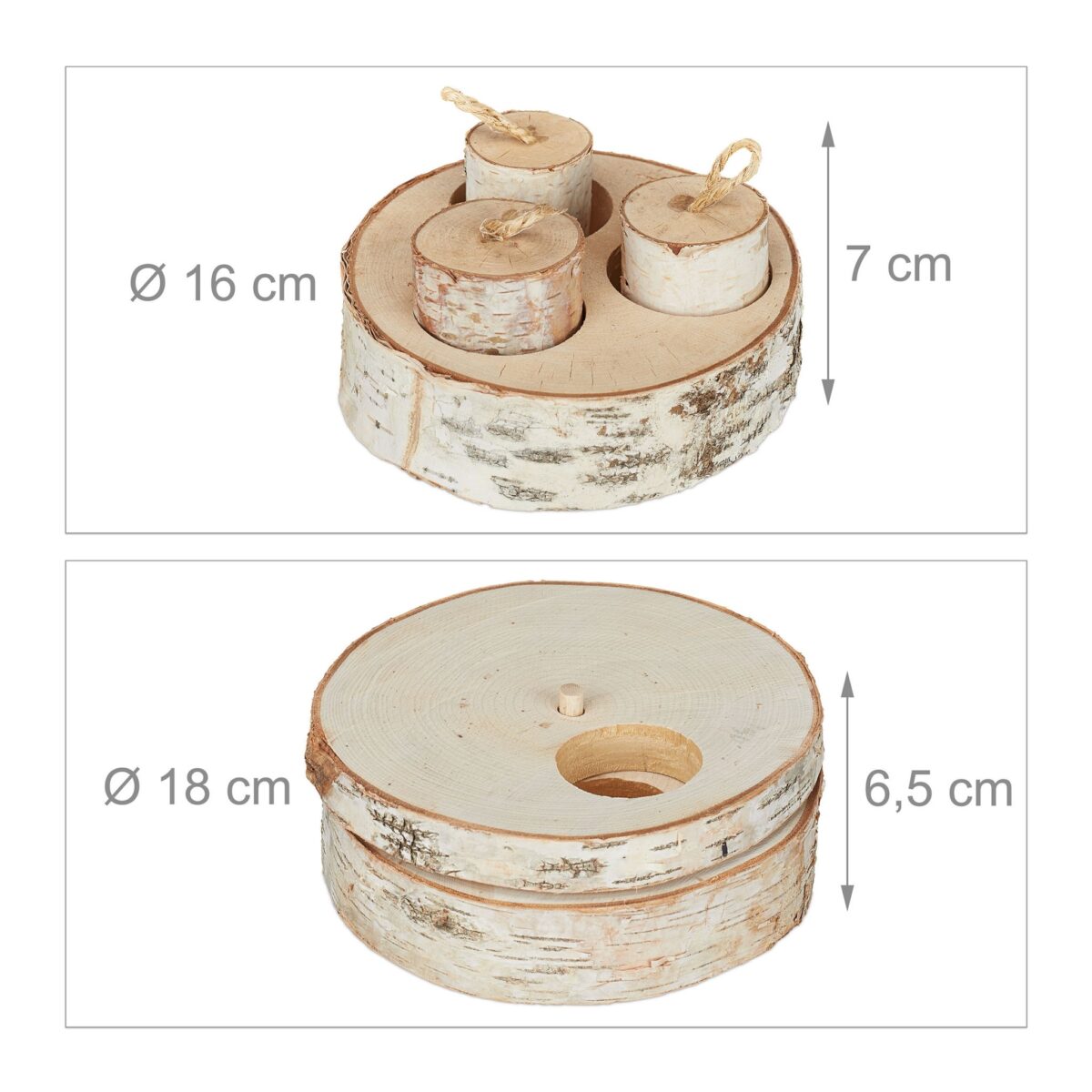 Jucarie pentru iepuri si rozatoare, 2 piese, Relaxdays - imagine 4