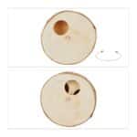 Jucarie pentru iepuri si rozatoare, 2 piese, Relaxdays - imagine 6