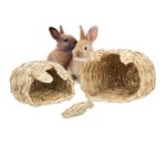 Set 3 piese, casute si jucarie, pentru iepuri mici si rozatoare, Relaxdays