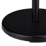 Cuier metalic pentru haine, cu 12 agatatori, negru, 176 x 30 cm - imagine 7