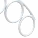 Umeras metalic pentru cravate/esarfe, cu 7 inele, 24,5 x 38 x 0,6 cm - imagine 7