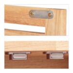 Dulap suspendat, pentru baie, din lemn,  46,5 x 35 x 21 cm - imagine 8