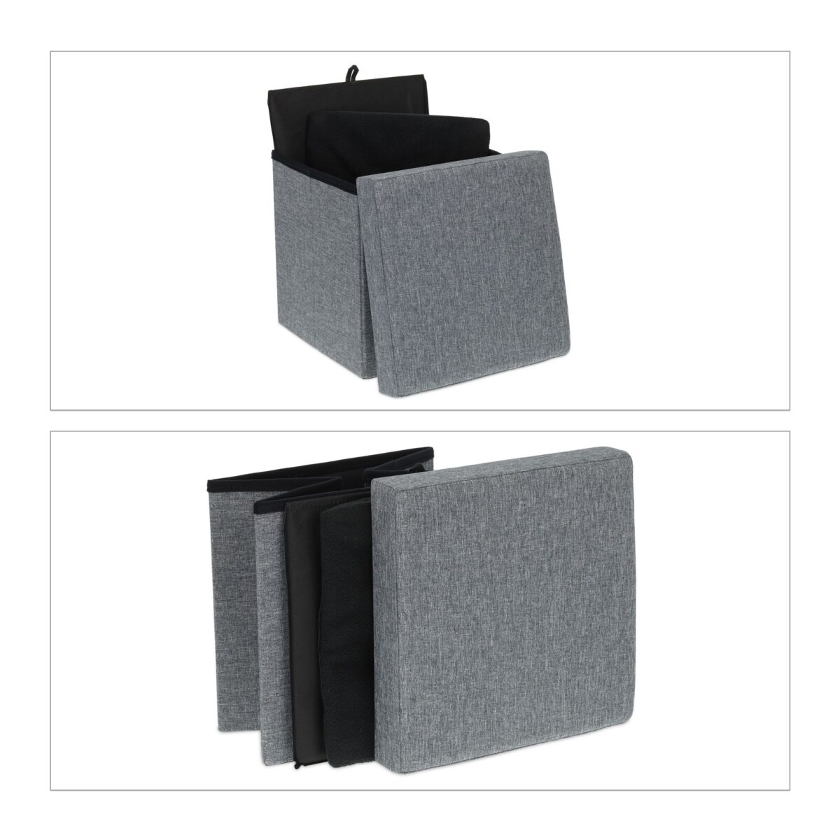 Taburet culcus pentru animale, asternut moale, 38,5 x 37 x 37 cm - imagine 6