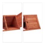 Cusca/adapost pentru rozatoare, 2 zone cu trecere libera, 41 x 110 x 49 cm - imagine 7
