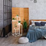 Raft pentru flori, cu 4 nivele, cadru otel, alb/natur, 100 x 40 x 40 cm - imagine 8