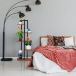 Raft pentru flori, 5 etajere, 117 x 43 x 22 cm, negru/alb - imagine 7