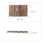 Adapost din lemn, pentru rozatoare, flexibil, 3,5 x 40 x 65 cm, Relaxdays - imagine 4