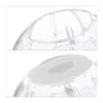 Minge de alergare, pentru rozatoare, transparent, diametru de 18.5 cm, Relaxdays - imagine 7