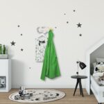 Cuier pentru copii, cu 4 agatatori, 16,5 x 34,5 x 5 cm, Relaxdays - imagine 2