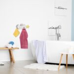 Cuier pentru copii, cu 4 agatatori, 16,5 x 34,5 x 5 cm, Relaxdays - imagine 5