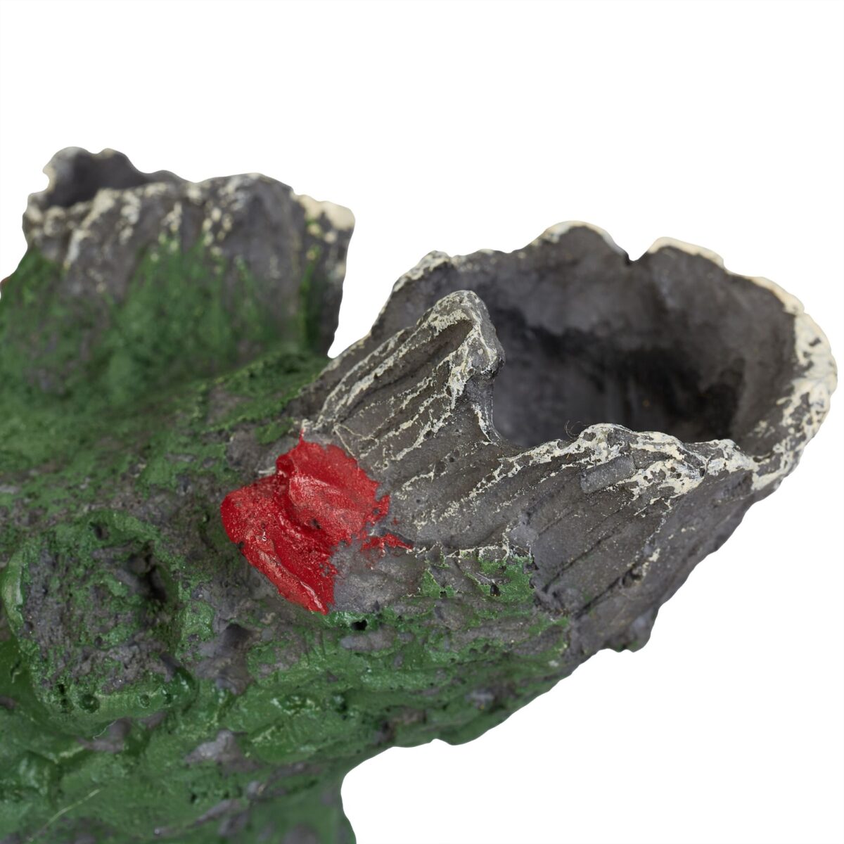 Decoratiune pentru acvariu de pesti, trunchi de copac, aspect de piatra, 6,5 x 15 x 10 cm - imagine 6