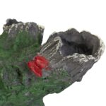Decoratiune pentru acvariu de pesti, trunchi de copac, aspect de piatra, 6,5 x 15 x 10 cm - imagine 6