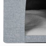Taburet culcus pentru animale, asternut moale, 38,5 x 37 x 37 cm - imagine 8