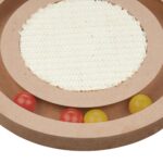 Jucarie pisici interactiva, cu placa de zgariat, 2,5 x 27,5 cm - imagine 6