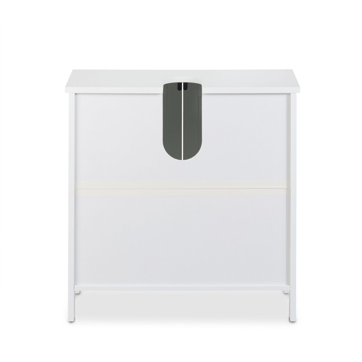 Dulap baie, baza lavoar, MDF, maro, 60 x 60 x 31 cm - imagine 5