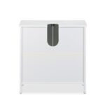 Dulap baie, baza lavoar, MDF, maro, 60 x 60 x 31 cm - imagine 5