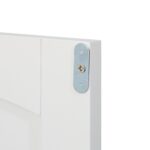 Dulap baie, baza lavoar, MDF, maro, 60 x 60 x 31 cm - imagine 8