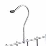 Set 3 umerase metalice cu 12 agatatori, 15 x 35 x 4 cm, Relaxdays - imagine 5