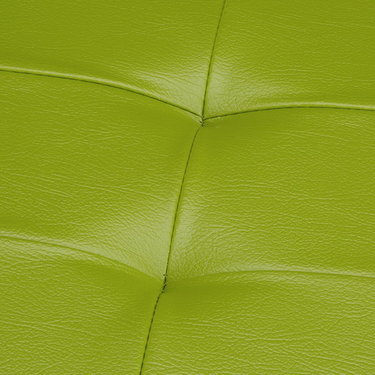 Banca tip taburet, piele ecologica, spatiu depozitare, pliabila, verde, 38 x 114 x 38 cm - imagine 6