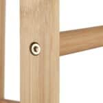 Suport umbrele patrat, din lemn de bambus, 64 x 25 x 26,5 cm - imagine 6