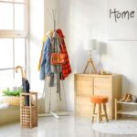 Suport din lemn pentru umbrele, 50 x 18 x 18 cm - imagine 2