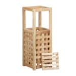 Suport din lemn pentru umbrele, 50 x 18 x 18 cm - imagine 6