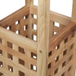 Suport din lemn pentru umbrele, 50 x 18 x 18 cm - imagine 7