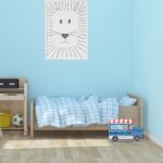Taburet "Icecream" cu spatiu depozitare pentru camera copiilor, 33 x 27 x 56 cm - imagine 2