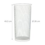 Suport umbrele rotund, din metal, 49,5 x 26 cm - imagine 4