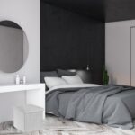 Taburet cu spatiu depozitare, aspect catifea, antracit, 38 x 38 x 38 cm - imagine 5