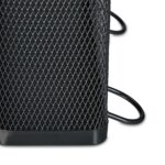 Suport dublu pentru umbrele, din metal, negru, 54 x 30,5 x 15 cm - imagine 7
