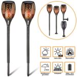 Set 2 lampi solare, cu incarcare solara, pornire cu senzor, Monzana®