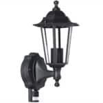 Lampa solara/felinar, de perete, incarcare solara, cu senzor de miscare, Monzana®