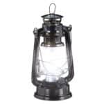 Felinar decorativ, pe baterii, interior - exterior, negru, Relaxdays
