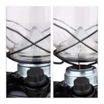 Felinar decorativ, pe baterii, interior - exterior, negru, Relaxdays - imagine 7
