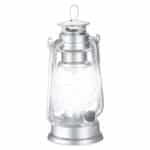 Felinar decorativ, pe baterii, interior - exterior, gri, Relaxdays