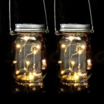 Set 2 lampi solare, cu LED, decorative, incarcare solara, Relaxdays