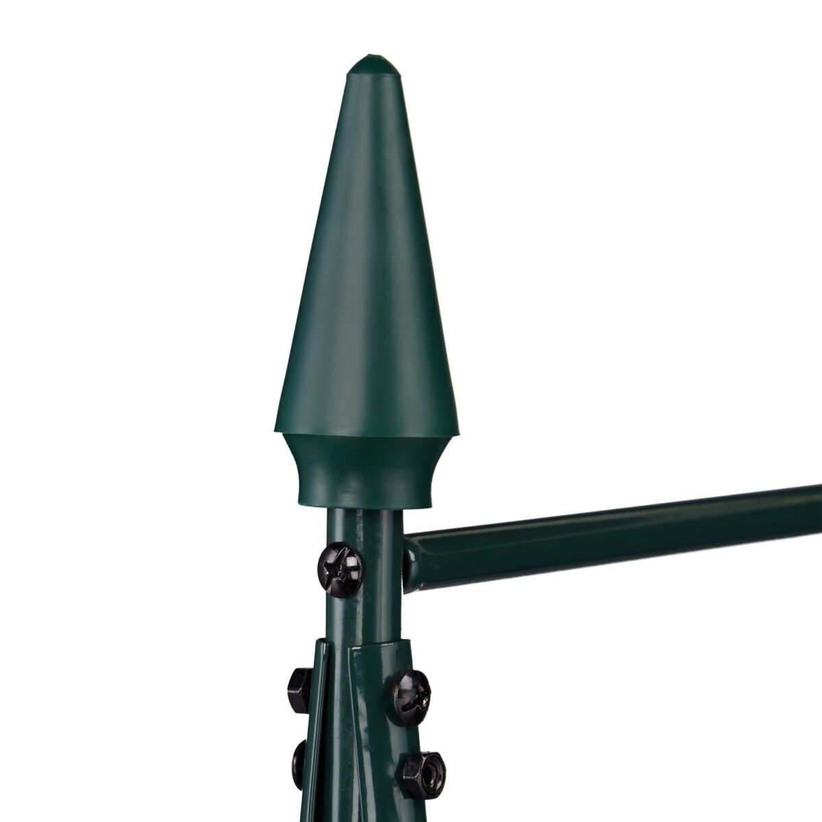 Arcada metalica pentru flori cataratoare, Relaxdays, verde, 270 x 144 x 60 cm - imagine 5
