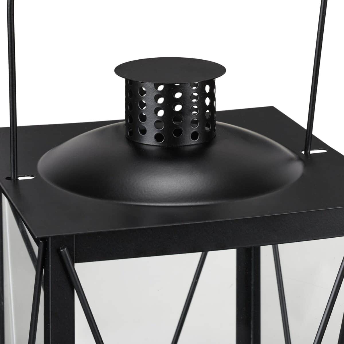 Set 3 felinare, dimensiuni diferite, interior-exterior, Relaxdays - imagine 8