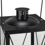 Set 3 felinare, dimensiuni diferite, interior-exterior, Relaxdays - imagine 8