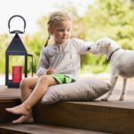 Set 3 felinare, dimensiuni diferite, interior - exterior, Relaxdays - imagine 3