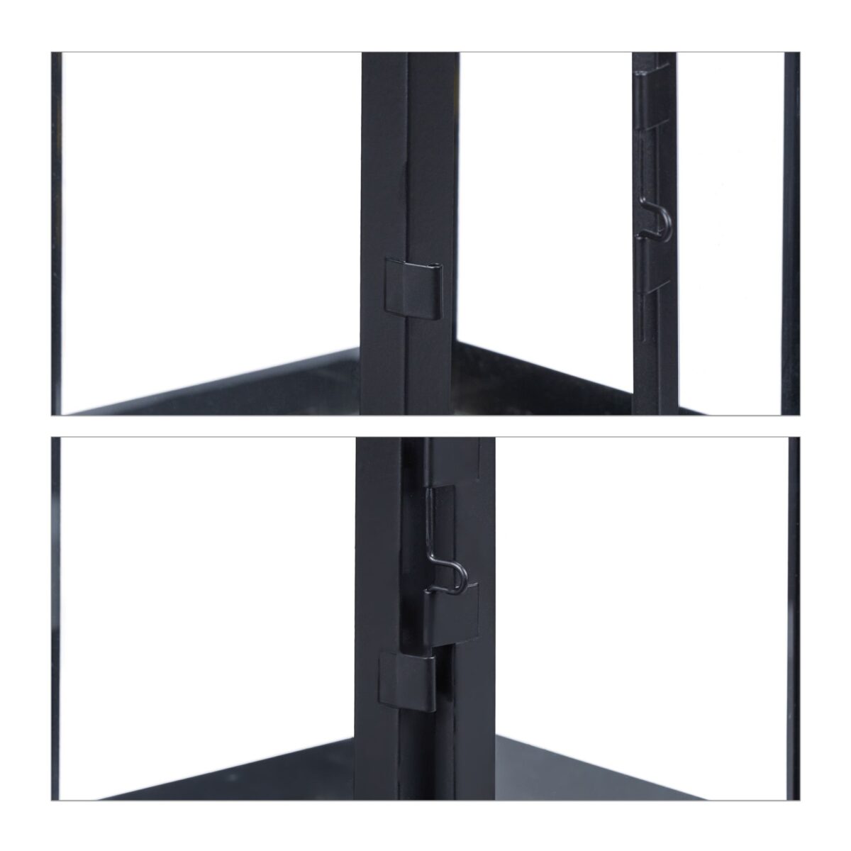 Set 3 felinare, dimensiuni diferite, interior - exterior, Relaxdays - imagine 6
