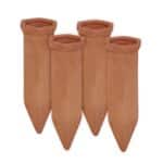 Set 4 conuri, de lut, pentru irigatii plante, 14 x 4,5 x 4 cm