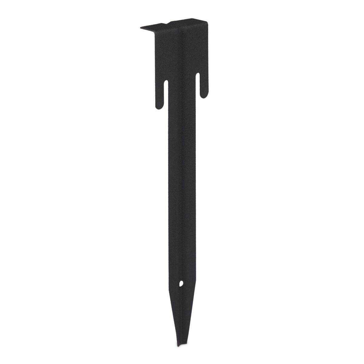 Bordura pentru gazon, 275 cm, din 3 piese, otel, negru - imagine 6