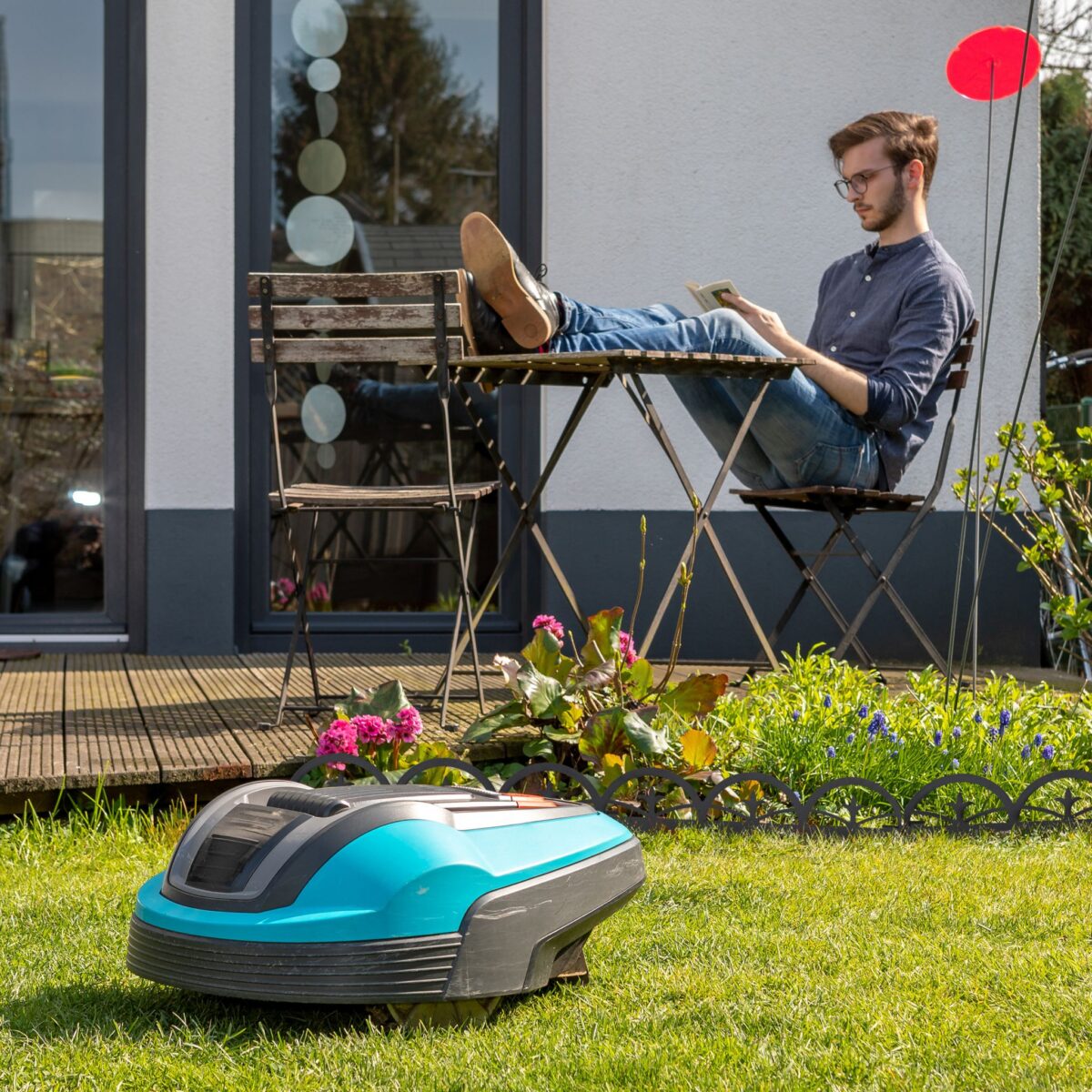 Bordura pentru gazon, 275 cm, din 3 piese, otel, negru - imagine 5