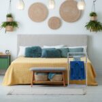 Raft metalic pentru prosoape, 3 bare, 86,5 x 50 x 20 cm, argintiu - imagine 6