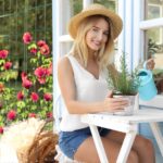 Set 2 arcade metalice de gradina, Relaxdays, negru, 220 cm - imagine 4