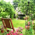 Set 2 suporturi pentru flori de gradina, obelisc, dimensiuni 160 x 20 cm, negru, Relaxdays - imagine 3
